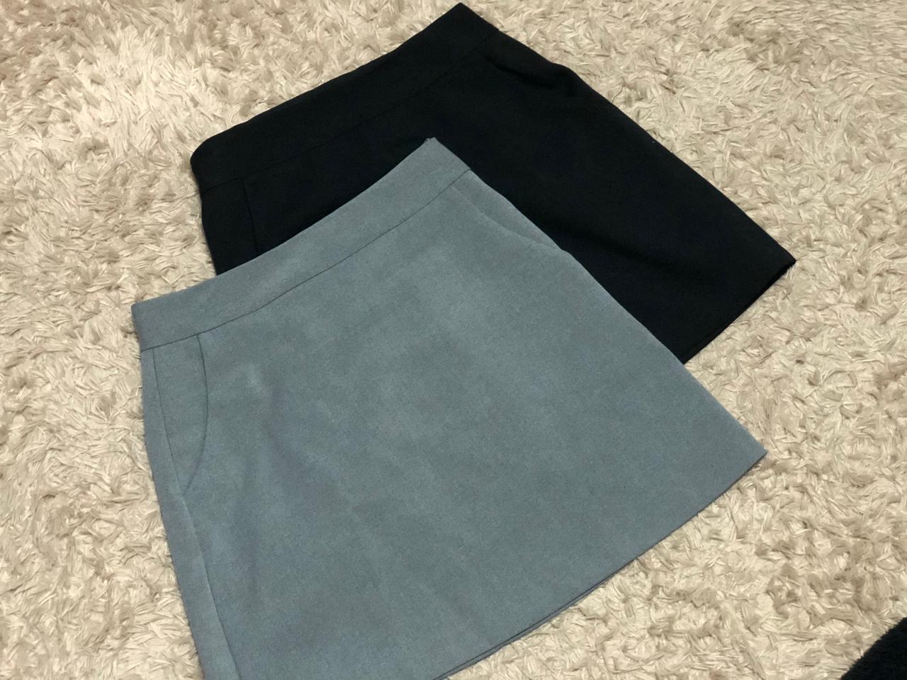 포켓 미니스커트(A라인)