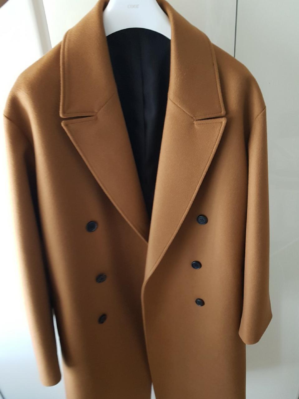 오버핏 더블롱코트 쿠어 L 거의새것