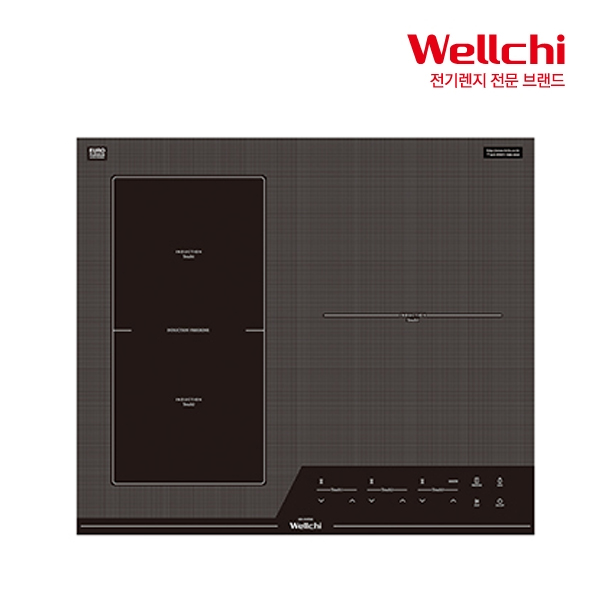 [새제품] 웰치 인덕션 전기렌지 KR-CI3700 빌트인 전기쿡탑