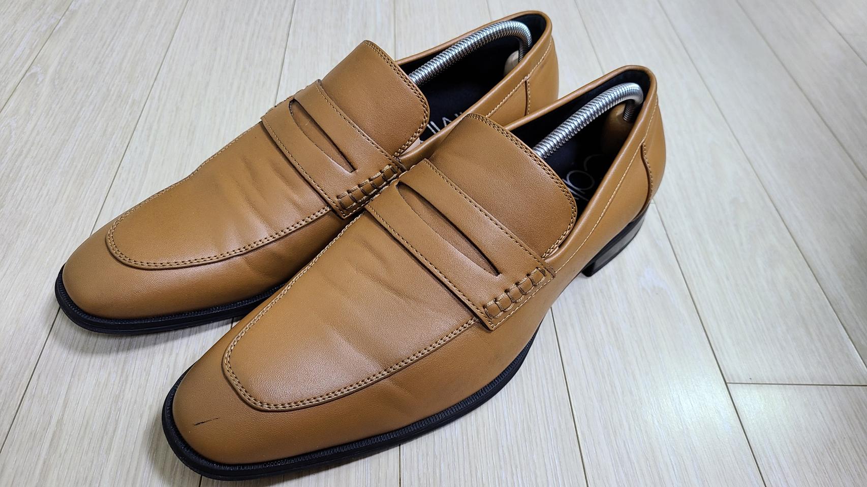 캘빈클라인 나파가죽 남자로퍼 295mm