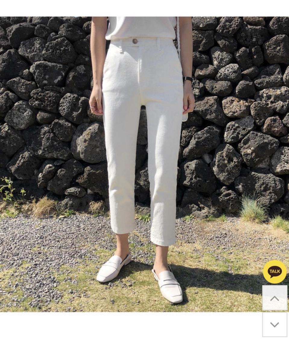 검정 일자 스키니 M