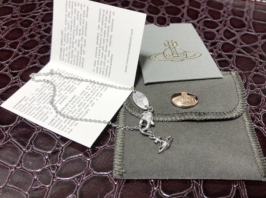 *•.정품/새상품/비비안웨스트우드 실버925 팔찌