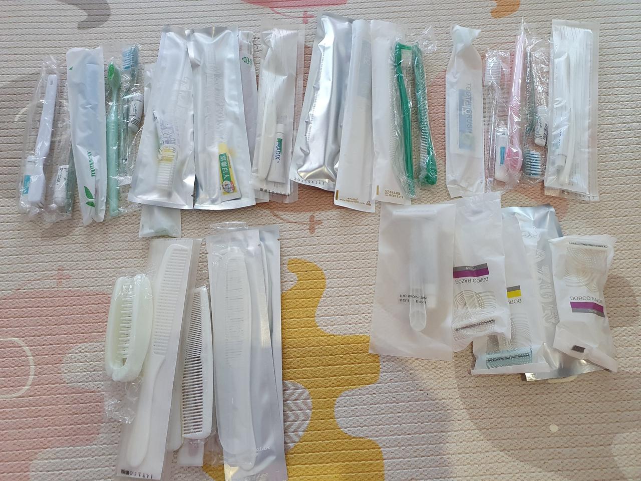 일회용칫솔 20개