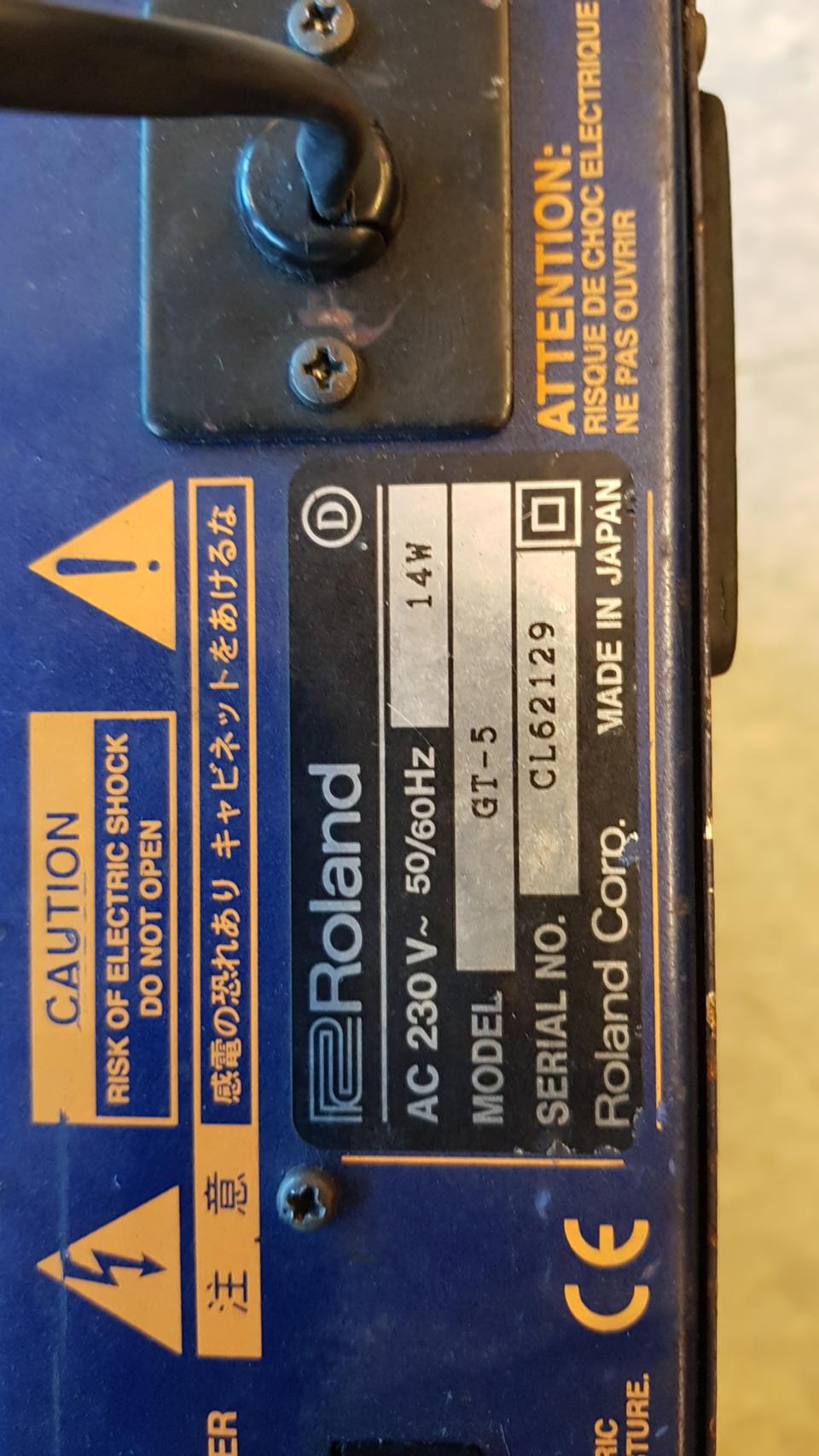 Boss  GT-5 일렉기타 멀티 이펙터