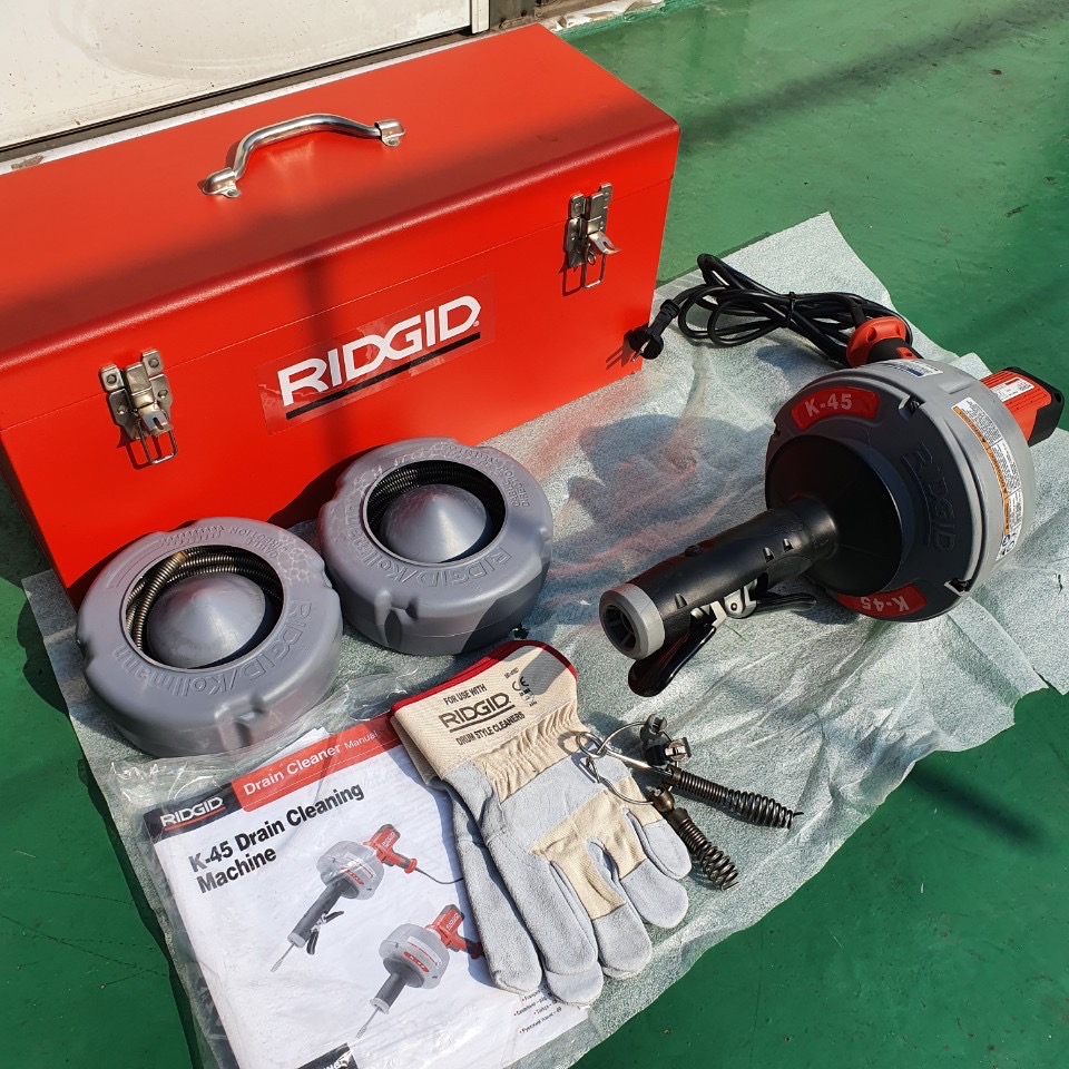 RIDGID 리지드 K-45AF 전동스프링