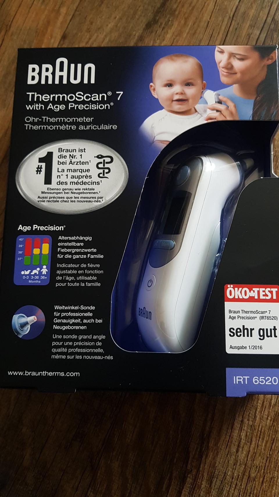 브라운 체온계(당일  배송가능  우체국