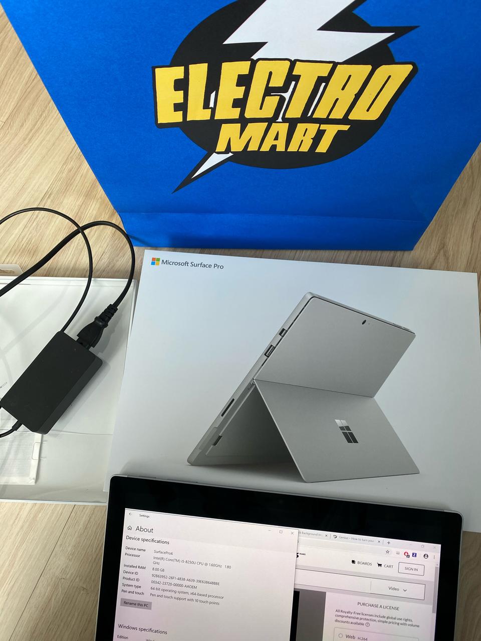 [미사용 풀박스] 서피스프로6와 타입커버