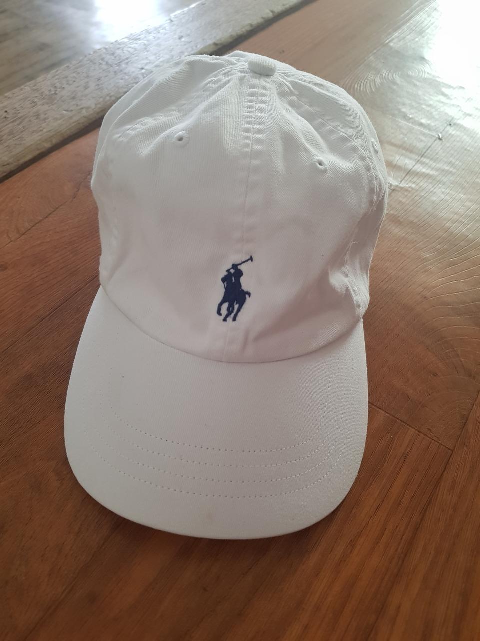 폴로랄프로렌 정품모자 화이트