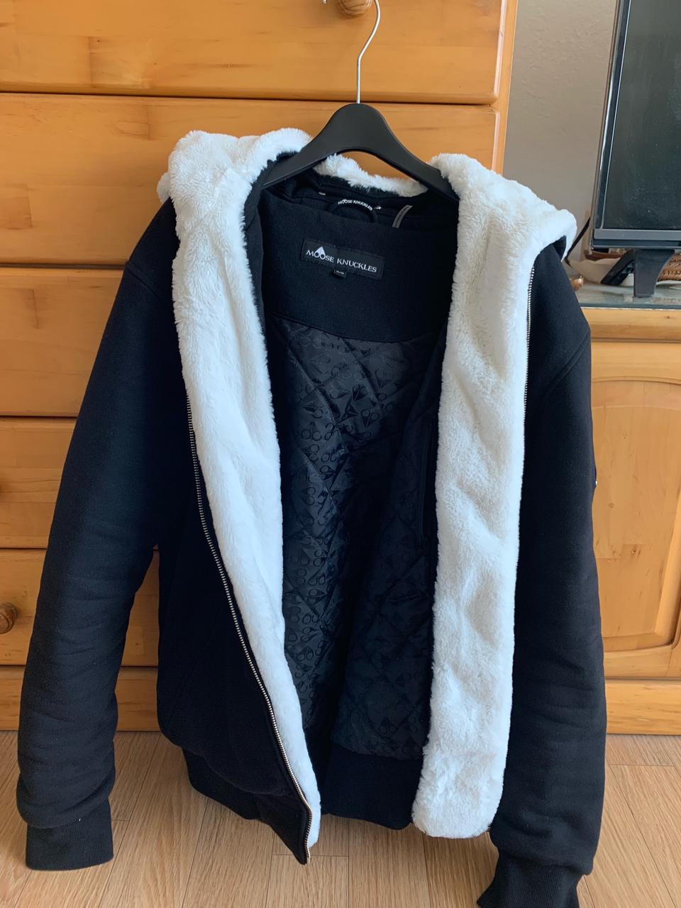 무스너클 버니스웨터19FW 검정색 XL