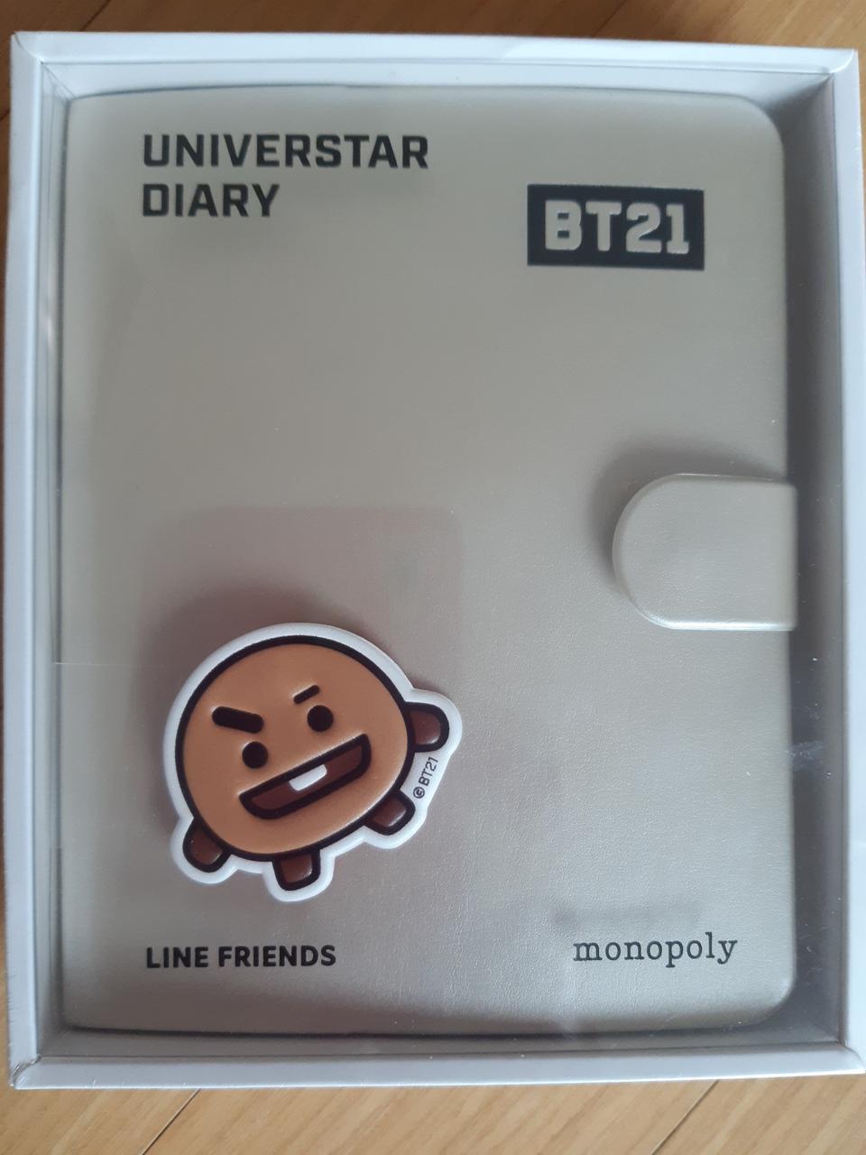BT21 유니버스타 슈키 다이어리 2권 -문구류