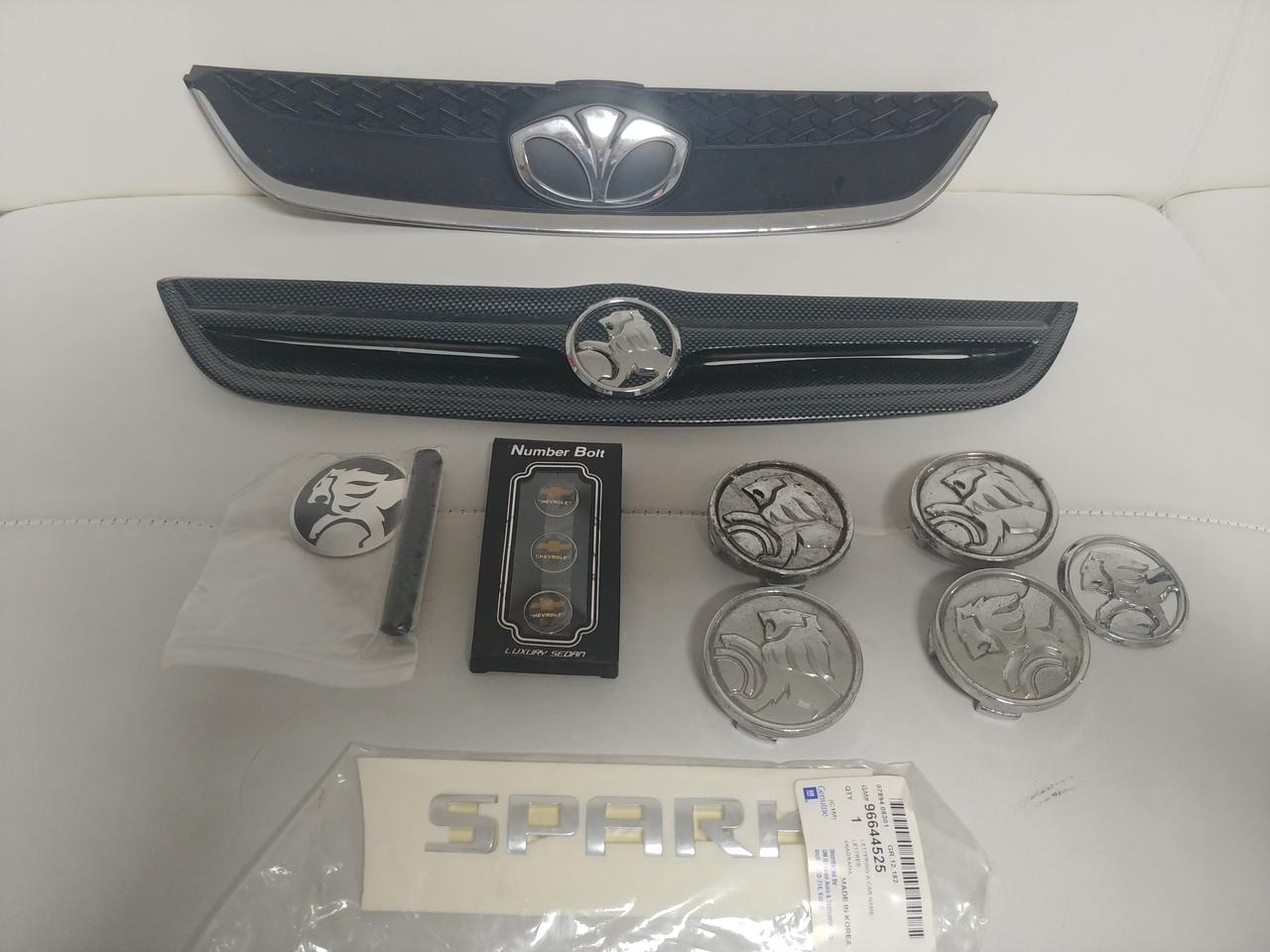 올뉴마티즈 그릴 및 혼캡. 휠캡.스파크 엠블럼등