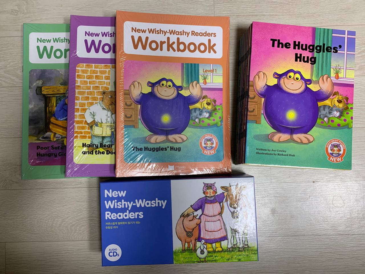 JY New Wish-Wash Readers 전집 30권 워크북 CD포함