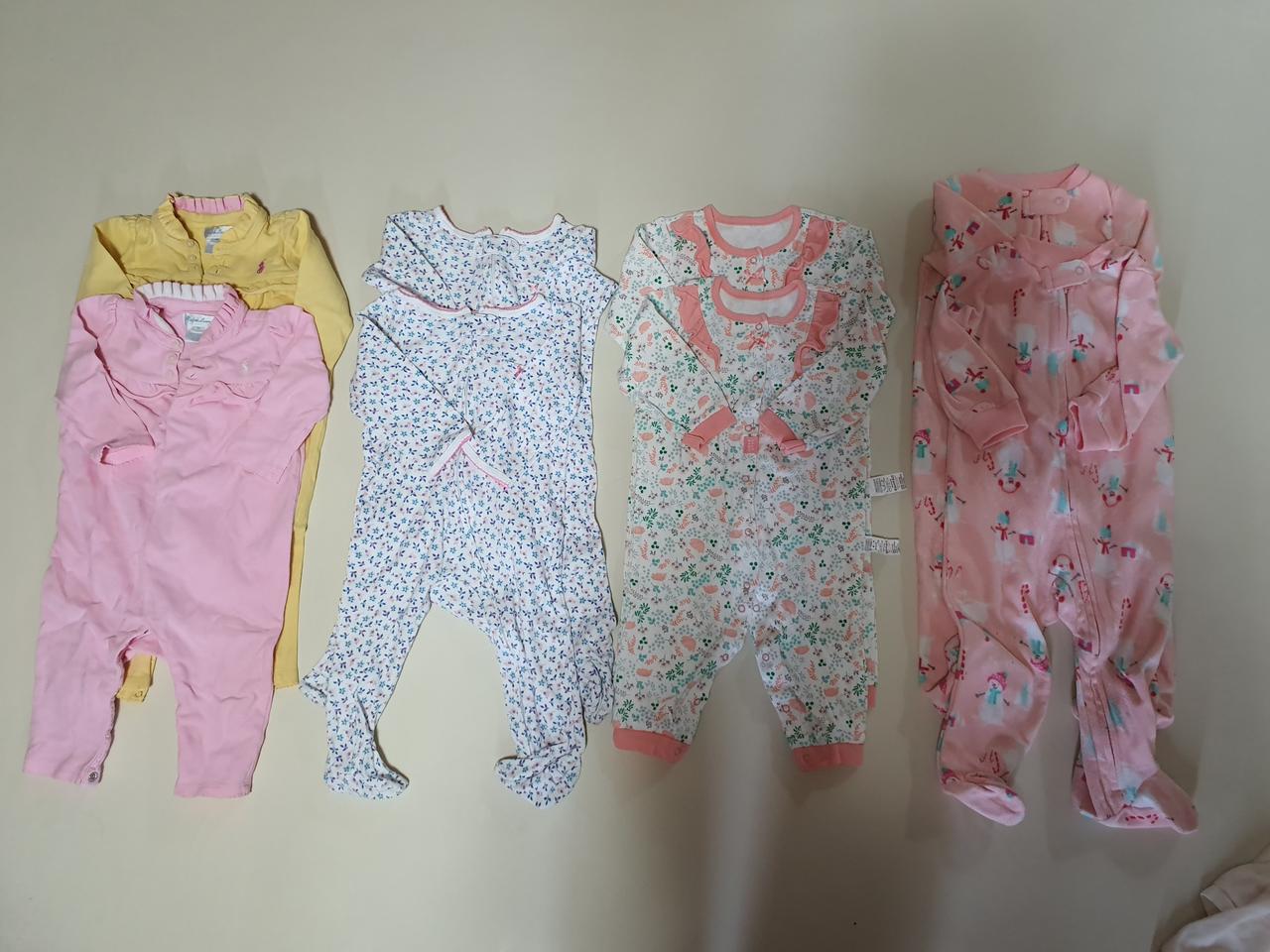 쌍둥이여아옷 9m-18m