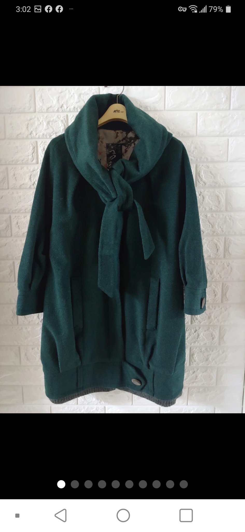 탱거스 수박컬러 캐시미어 코트 66-77