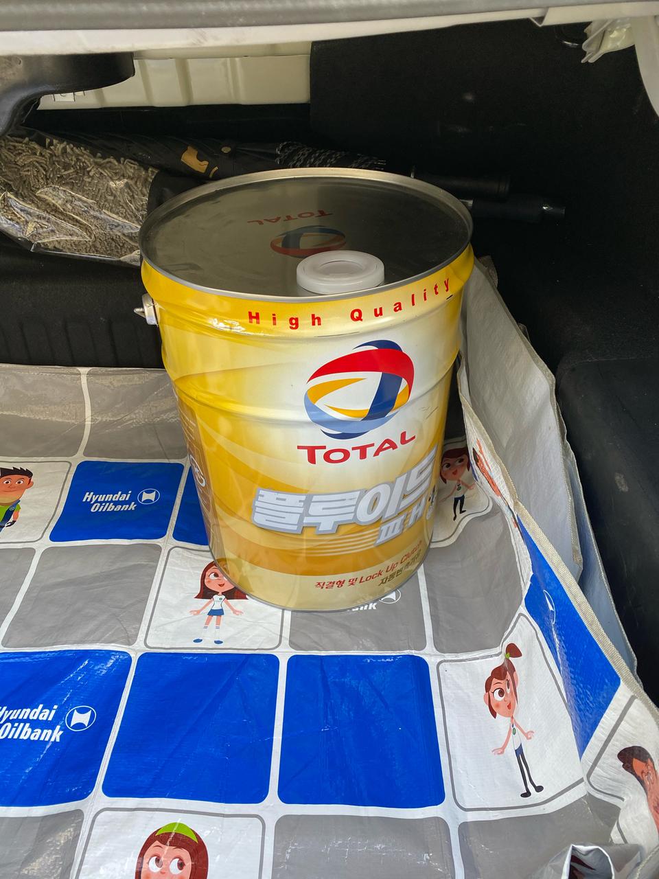 토탈쿼츠 4기통 미션오일 20리터