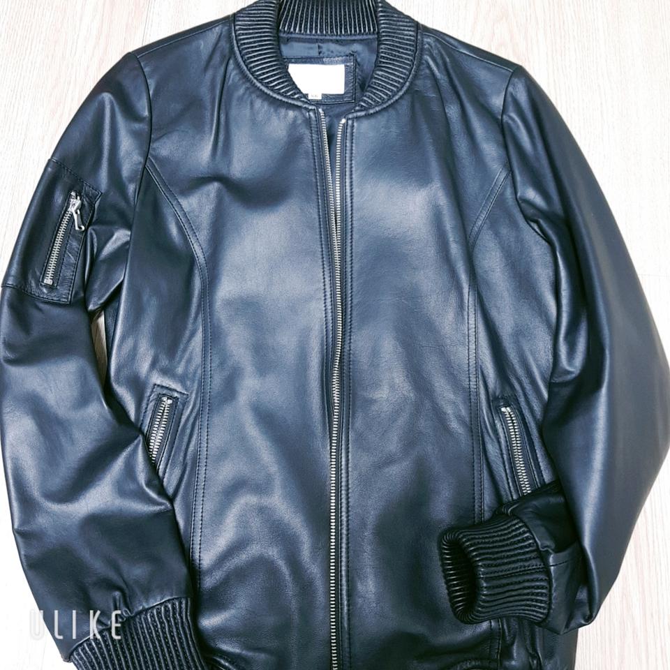 가격내림)양가죽자켓 야구점퍼 새제품 새상품