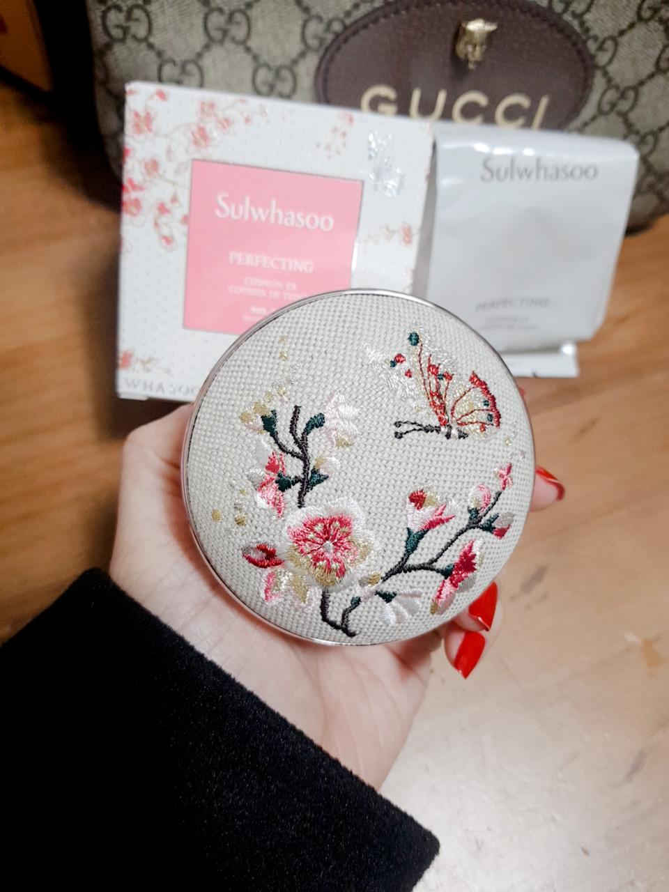 설화수 퍼펙팅쿠션21호 단품1개 피릴1개