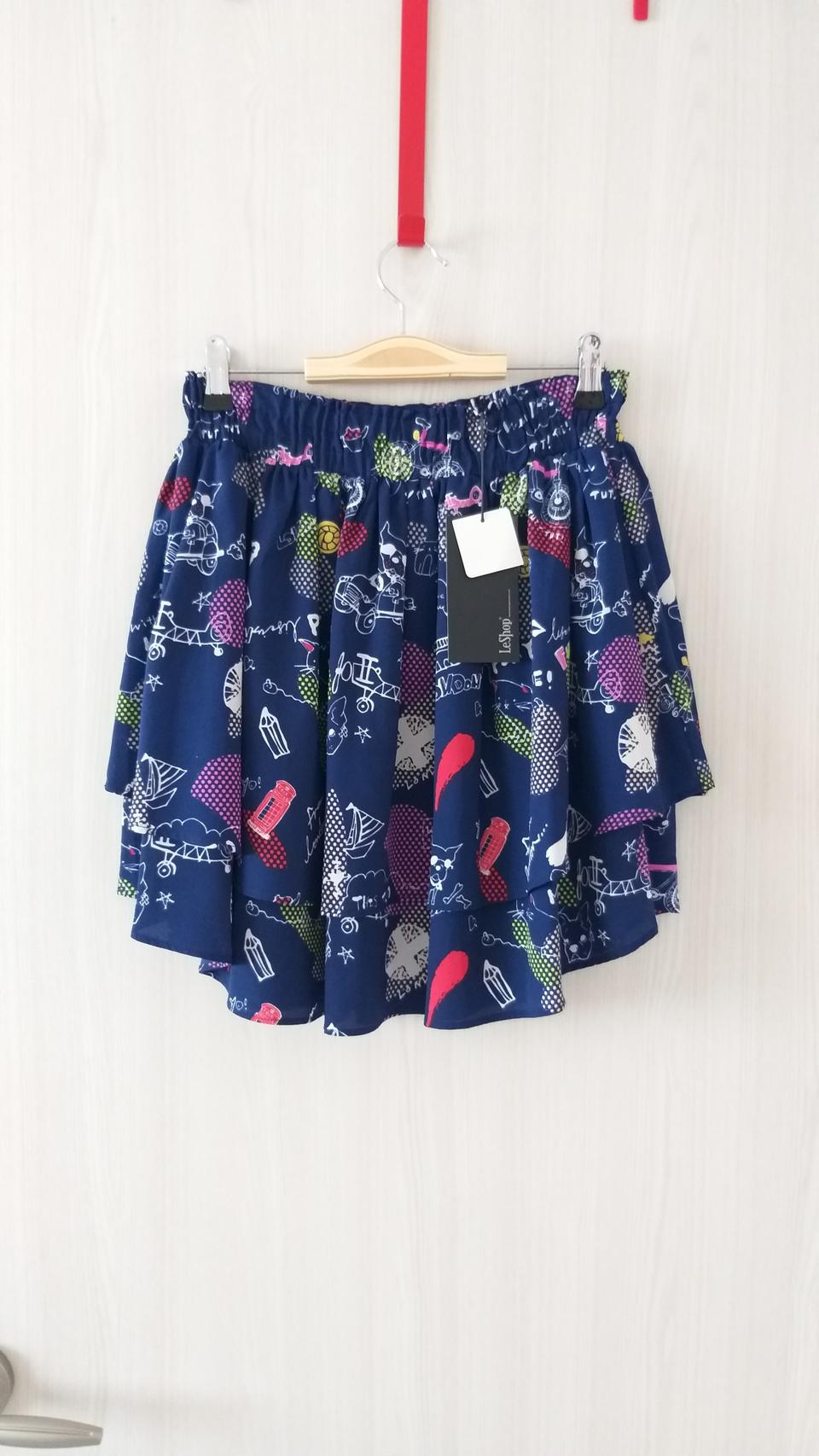 ❤새제품❤살랑살랑 2단 쉬폰 스커트