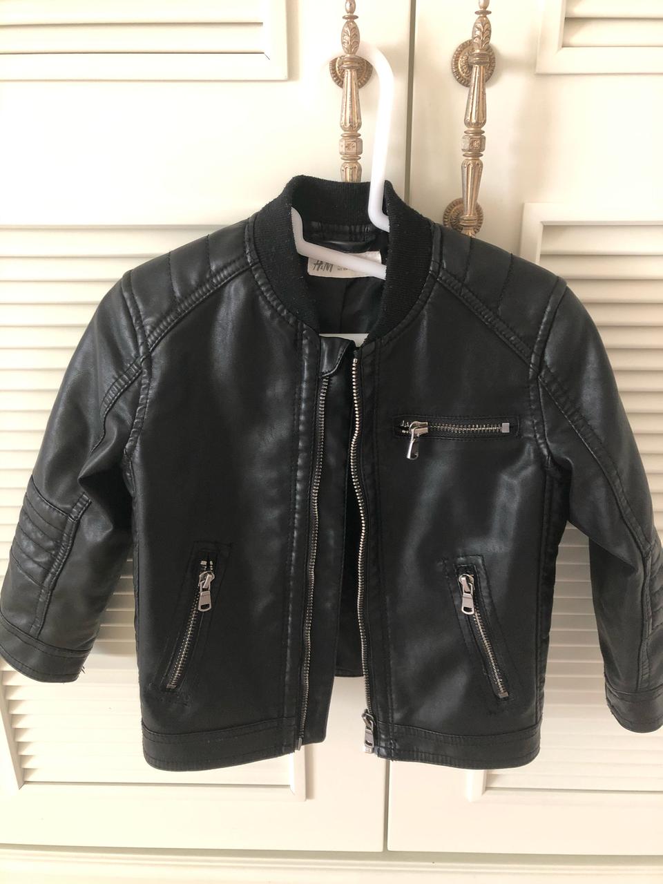 h&m 유아 가죽 자켓