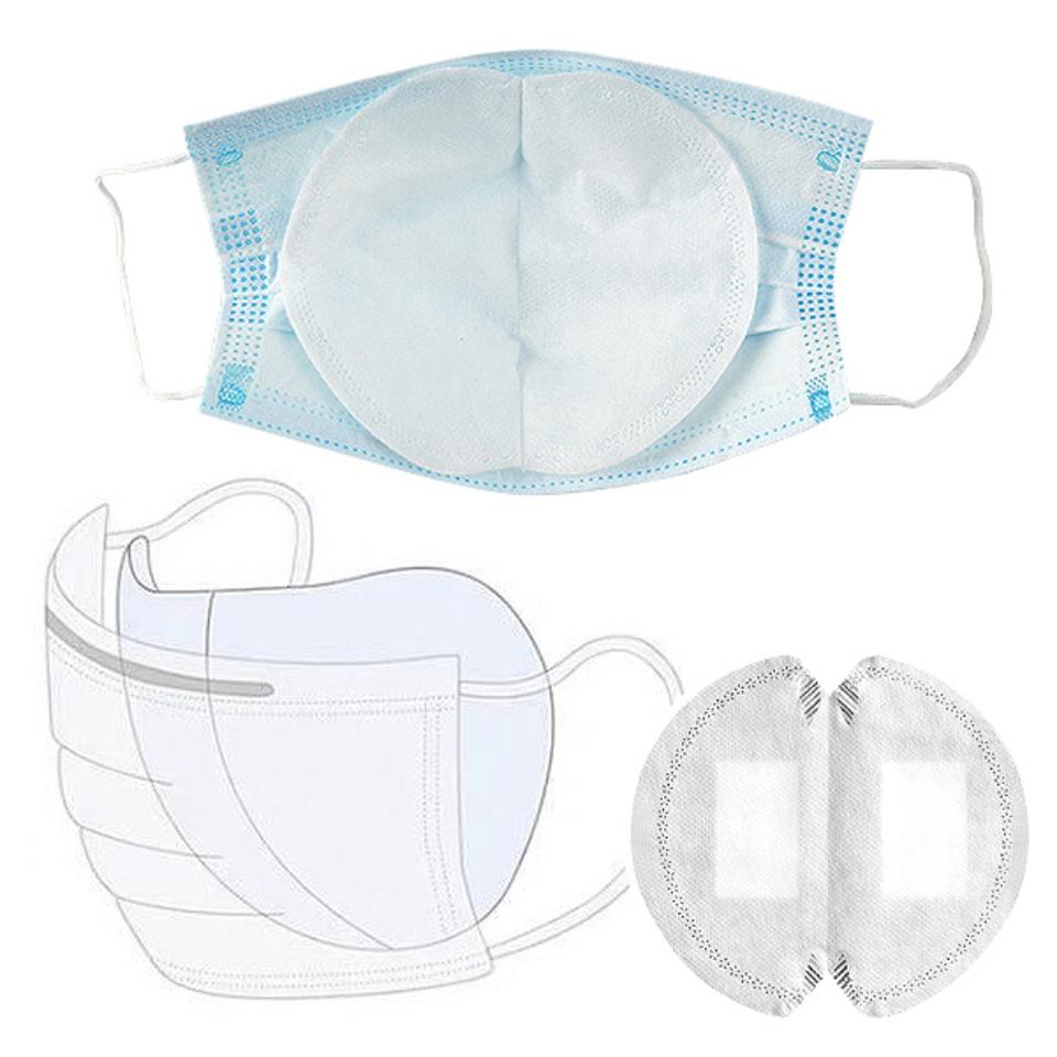 합리적인 면 천 마스크 리필 필터 교체 교환 수제 부직포 한지 정전기 필터용 교체형 패드