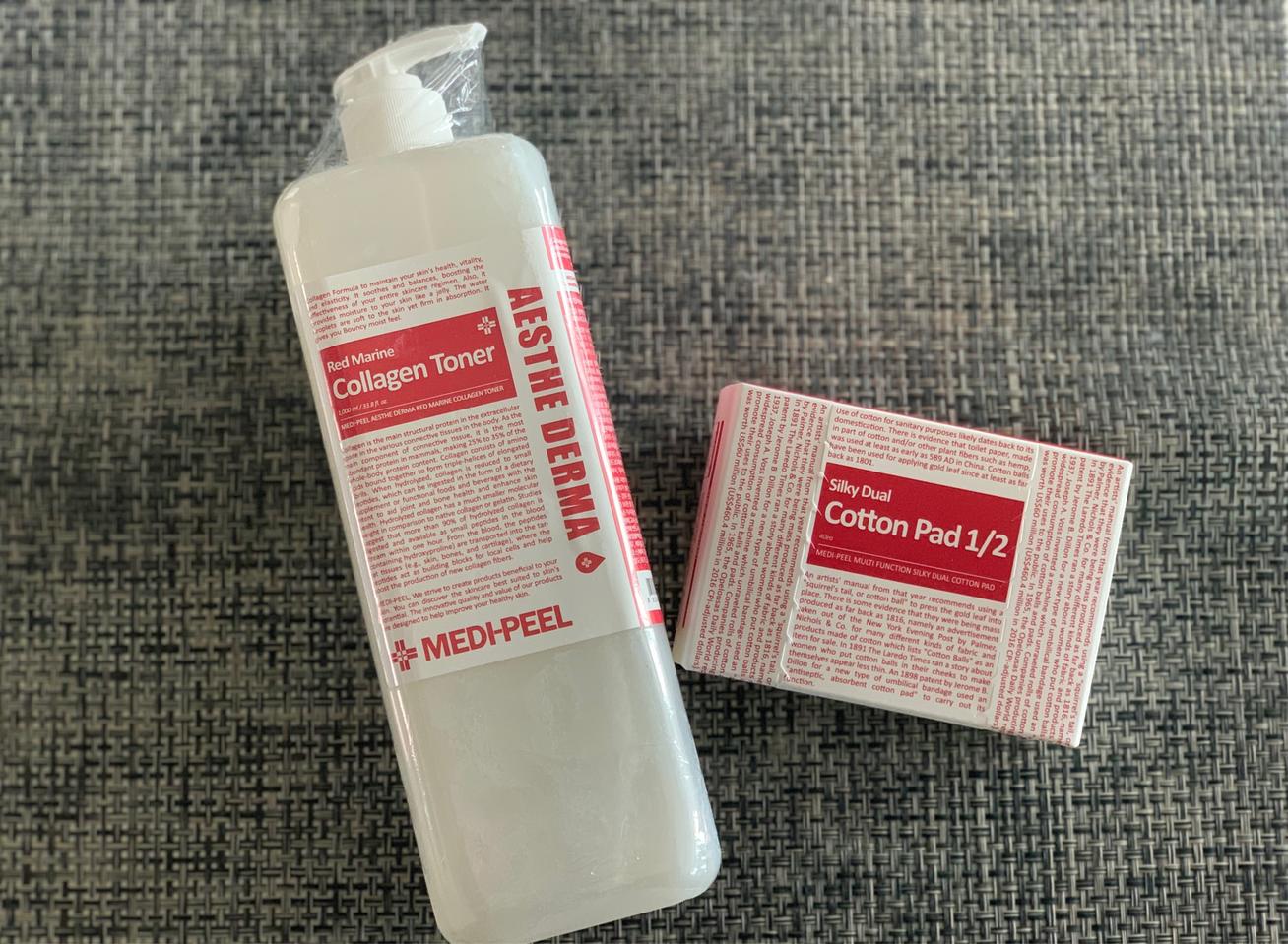 메디필 콜라겐 토너 1000미리 + 화장솜
