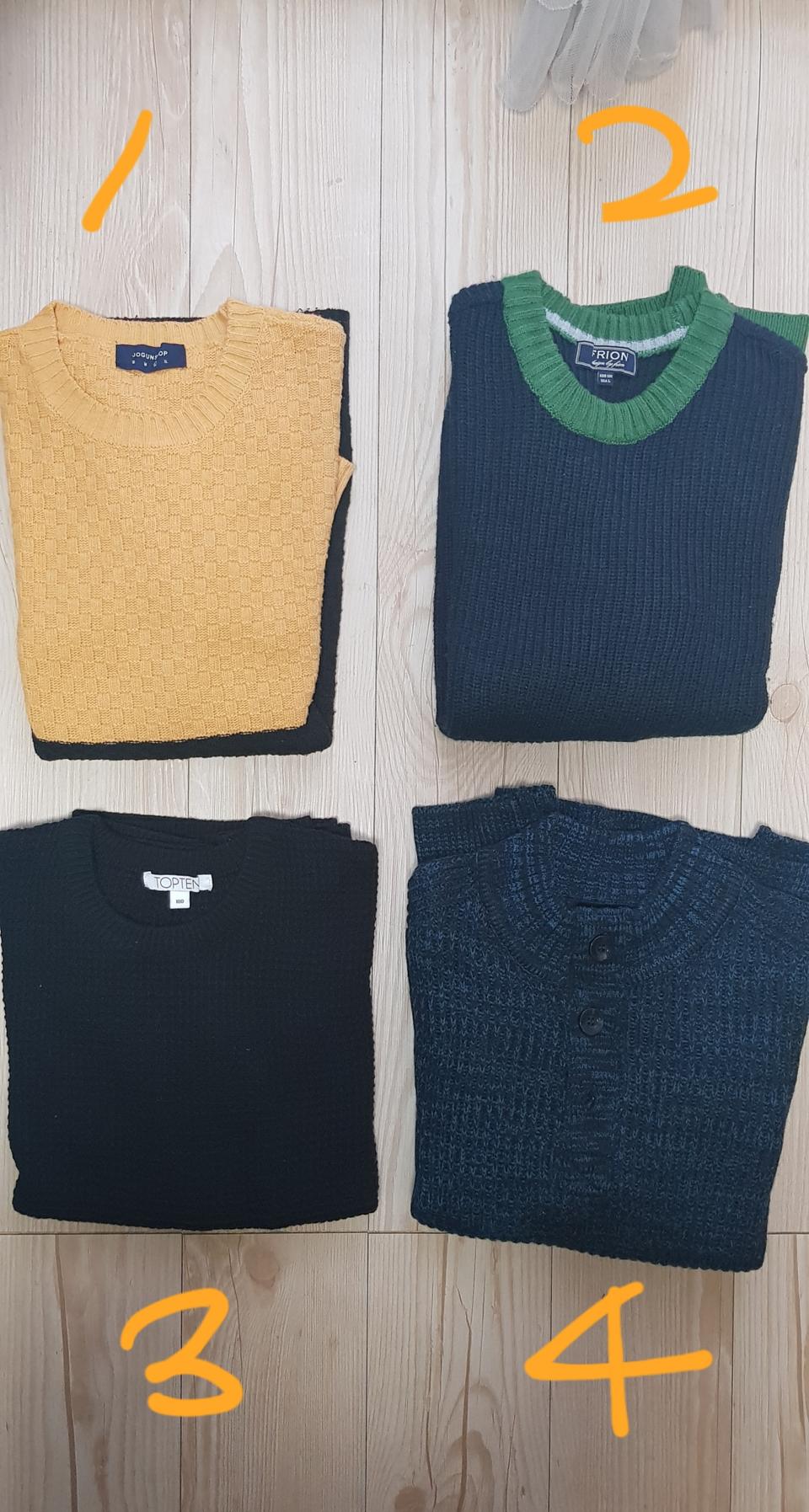 남자니트 남성니트 100 105