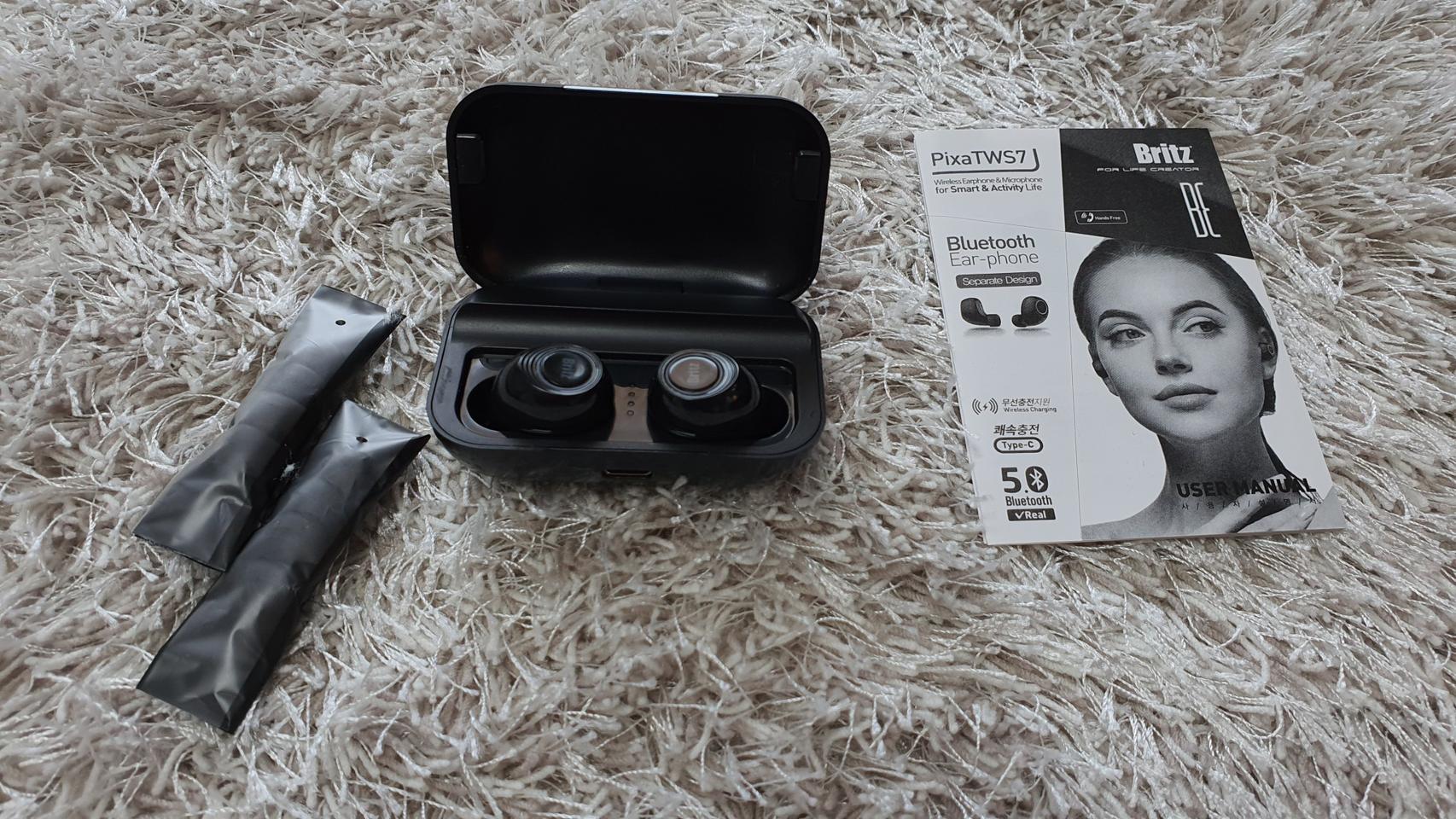 브리츠 Pixa TwS7 블루투스 이어폰