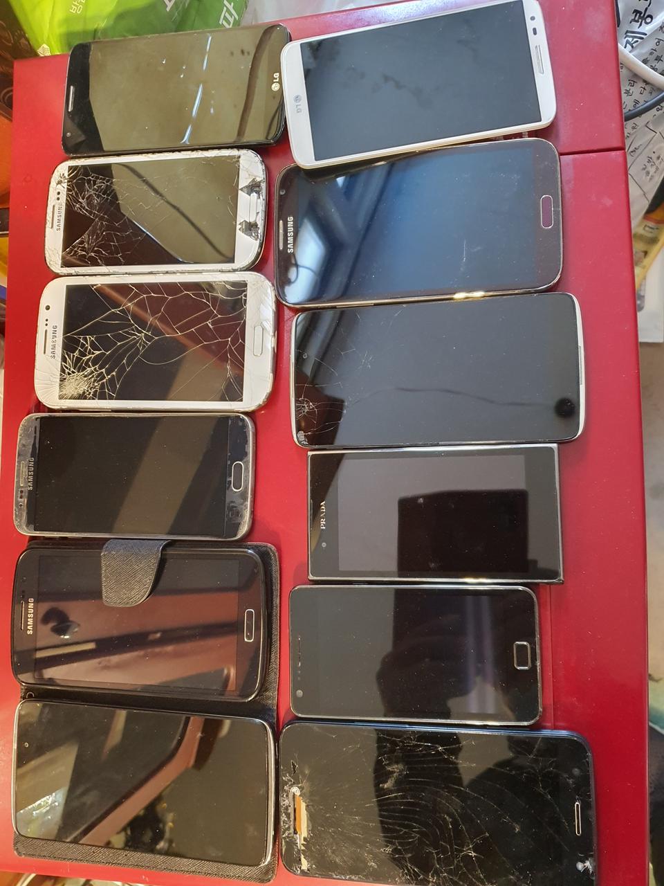 중고휴대폰10대