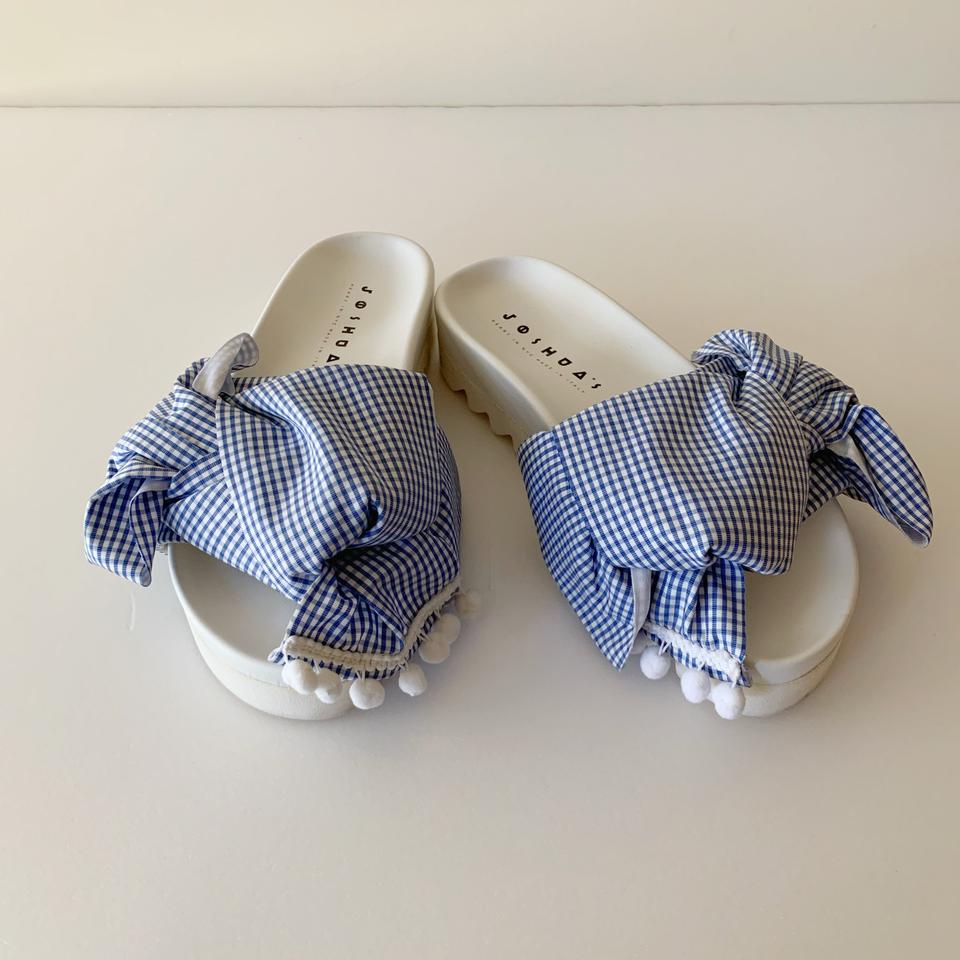 이태리브랜드) 조슈아 샌더스 리본 슬리퍼