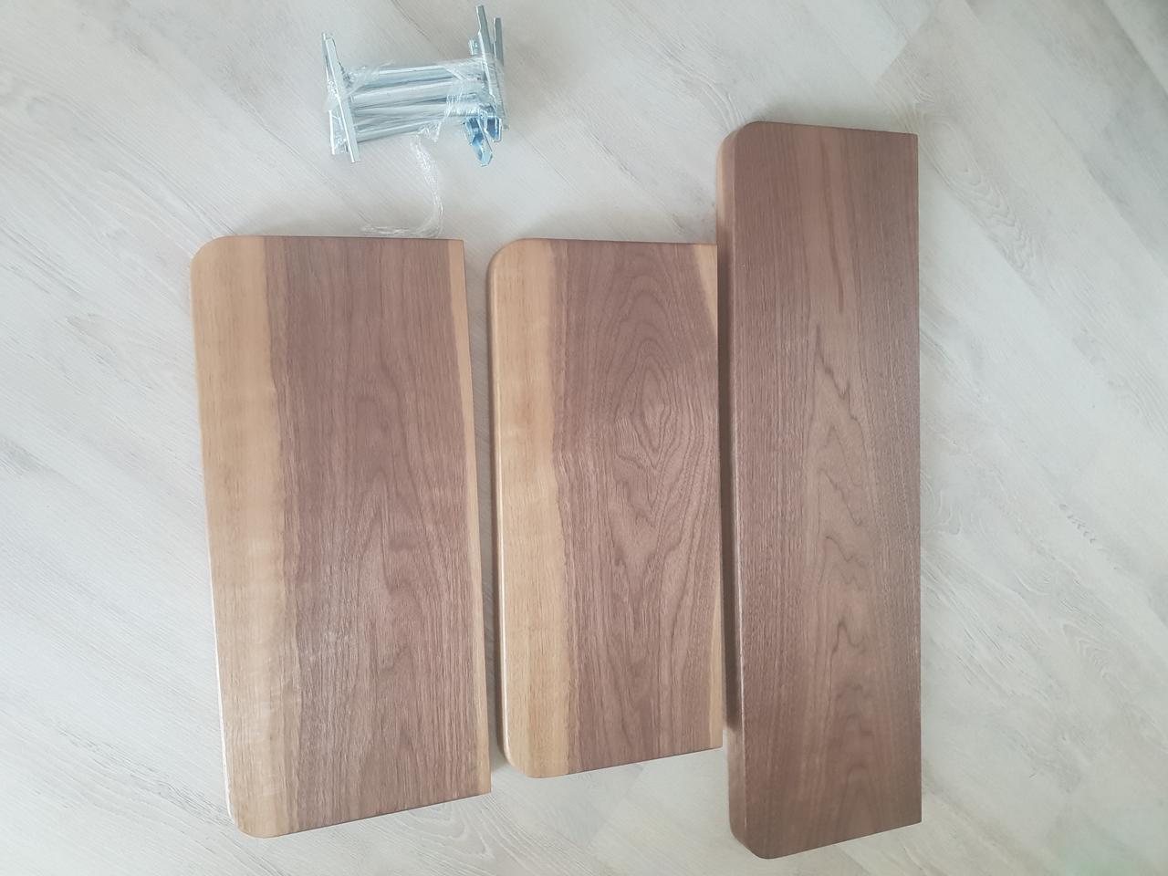 무지주 원목선반(호두나무)