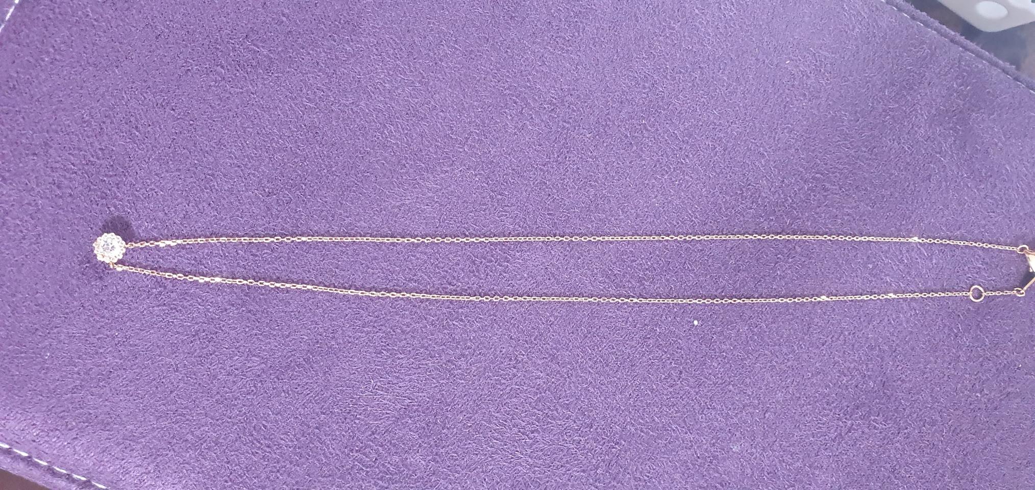 18스와로브스키 목걸이