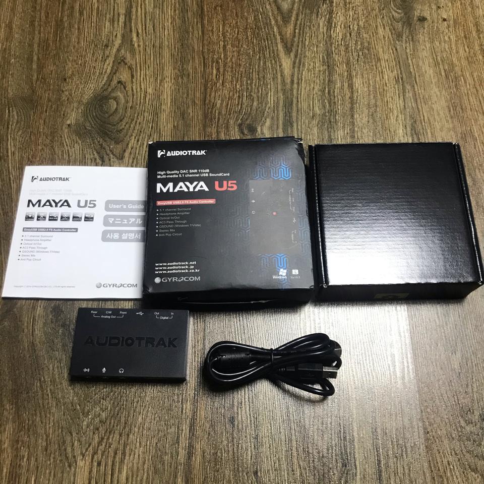 MAYA 마야 U5 usb 사운드카드