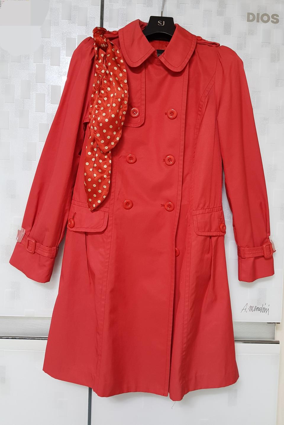 스위트숲 어깨퍼프 트렌치코트 66