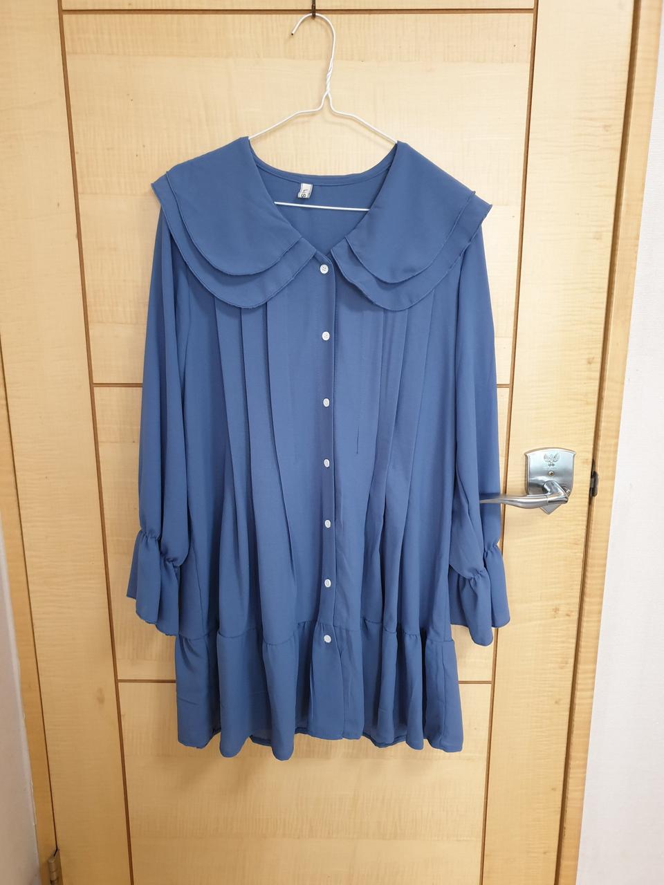 소녀원피스(블루/프리사이즈)