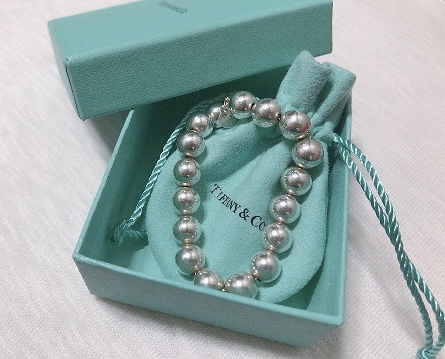 정품)티파니앤코 bead ball 팔찌