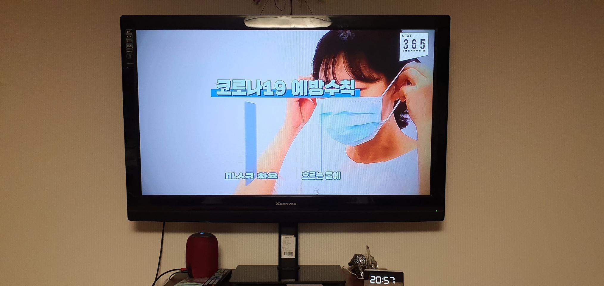 LG -XCANVAS 50 인치 TV