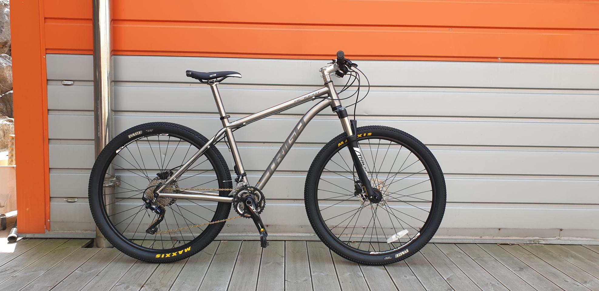 [중고제품]XT30단 티타늄 MTB