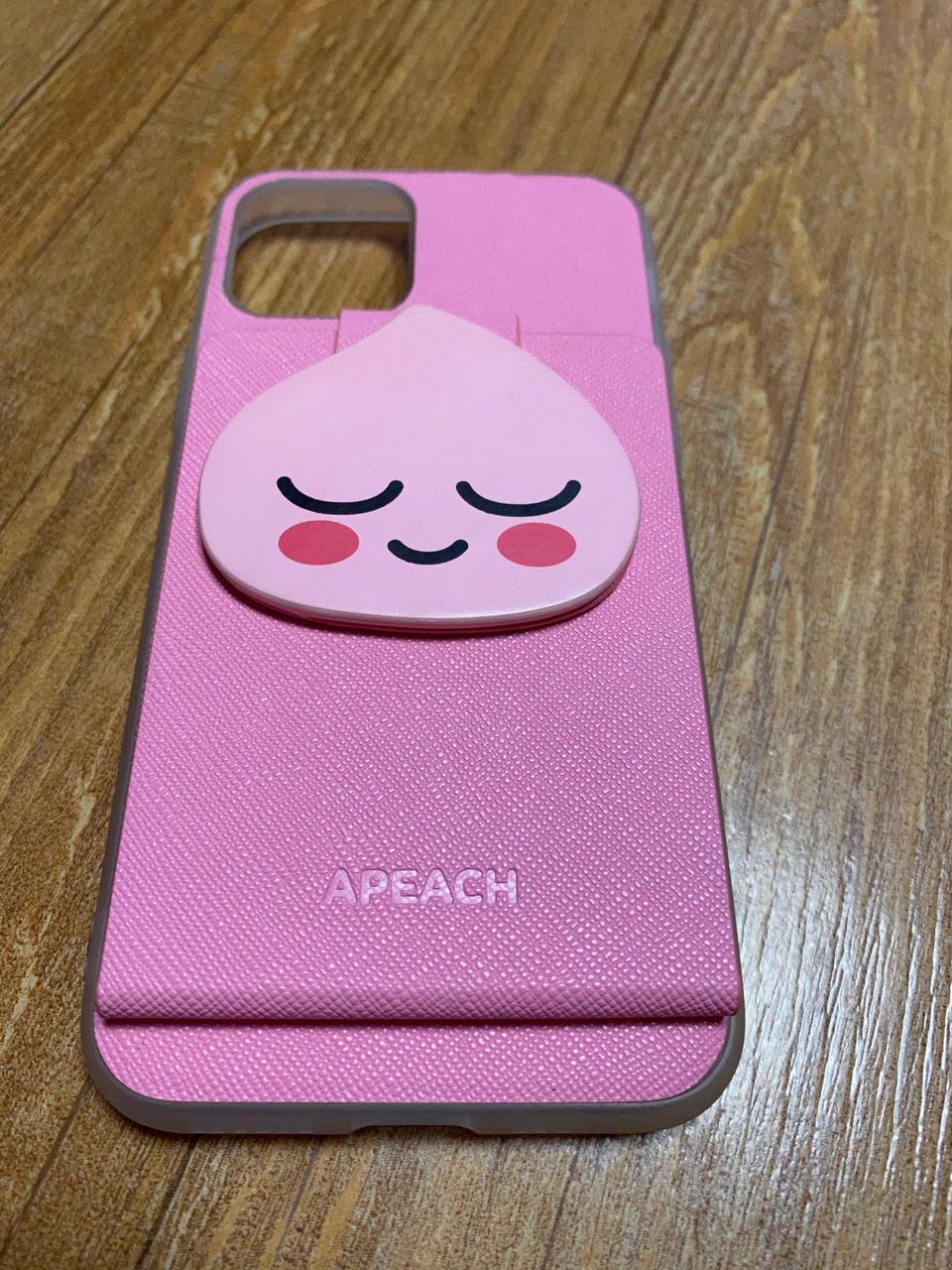 아이폰11pro 어피치 카드수납형 케이스