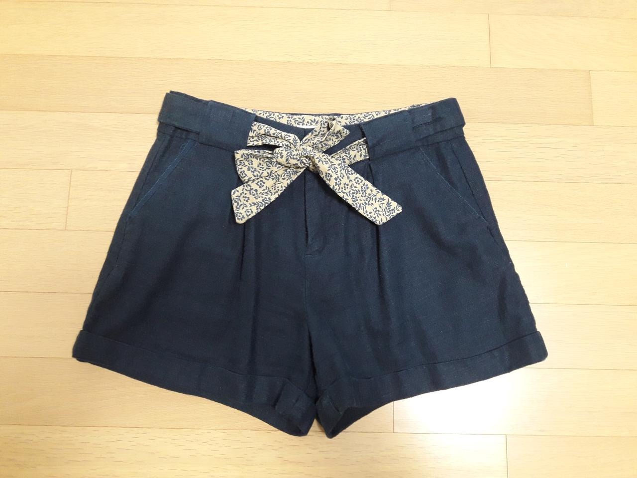 써스데이아일랜드 리본반바지