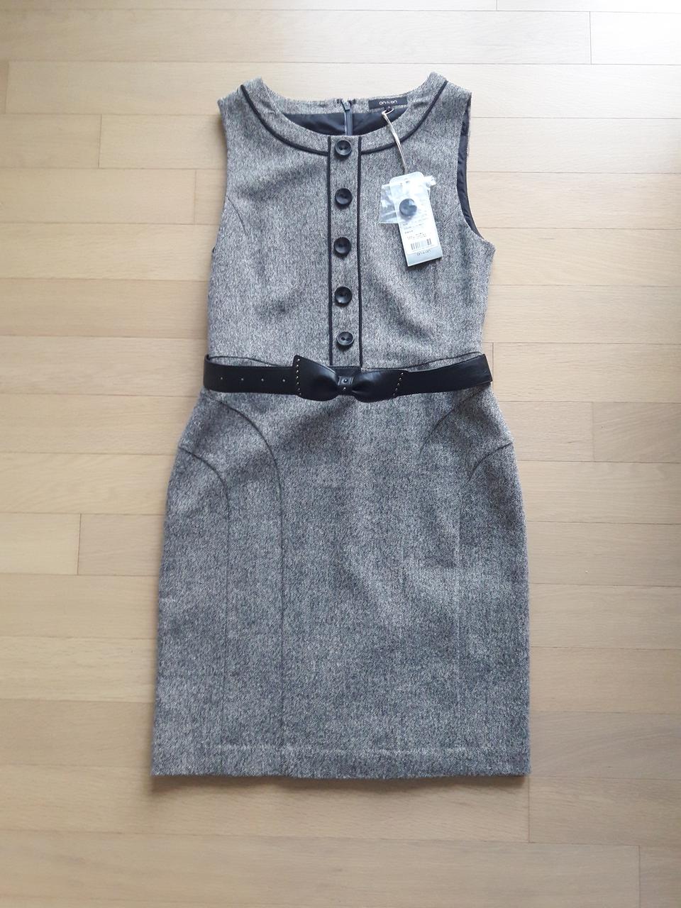 온앤온 벨트셋트 모직원피스