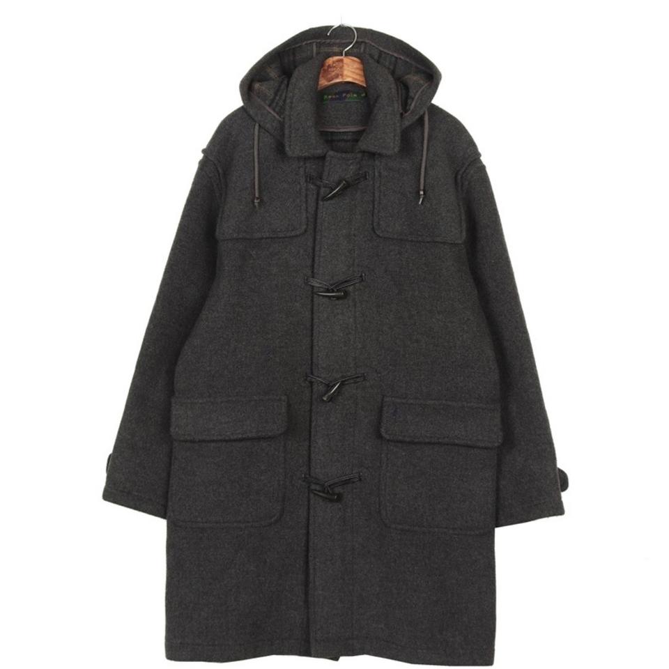 빈폴 애쉬 울 솔리드 더플 코트