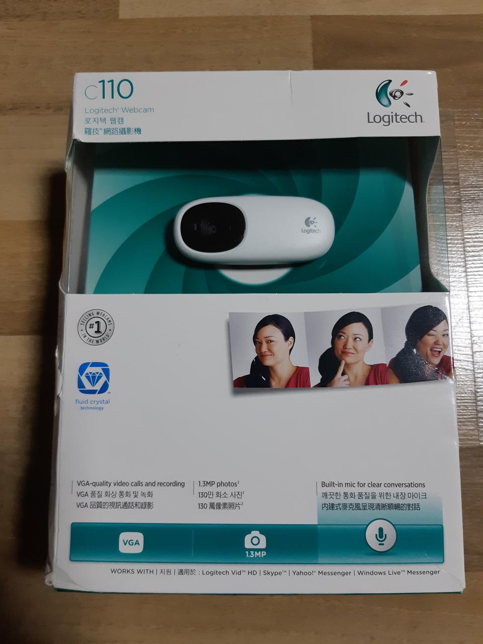 신품 로지텍 화상카메라 웹캠