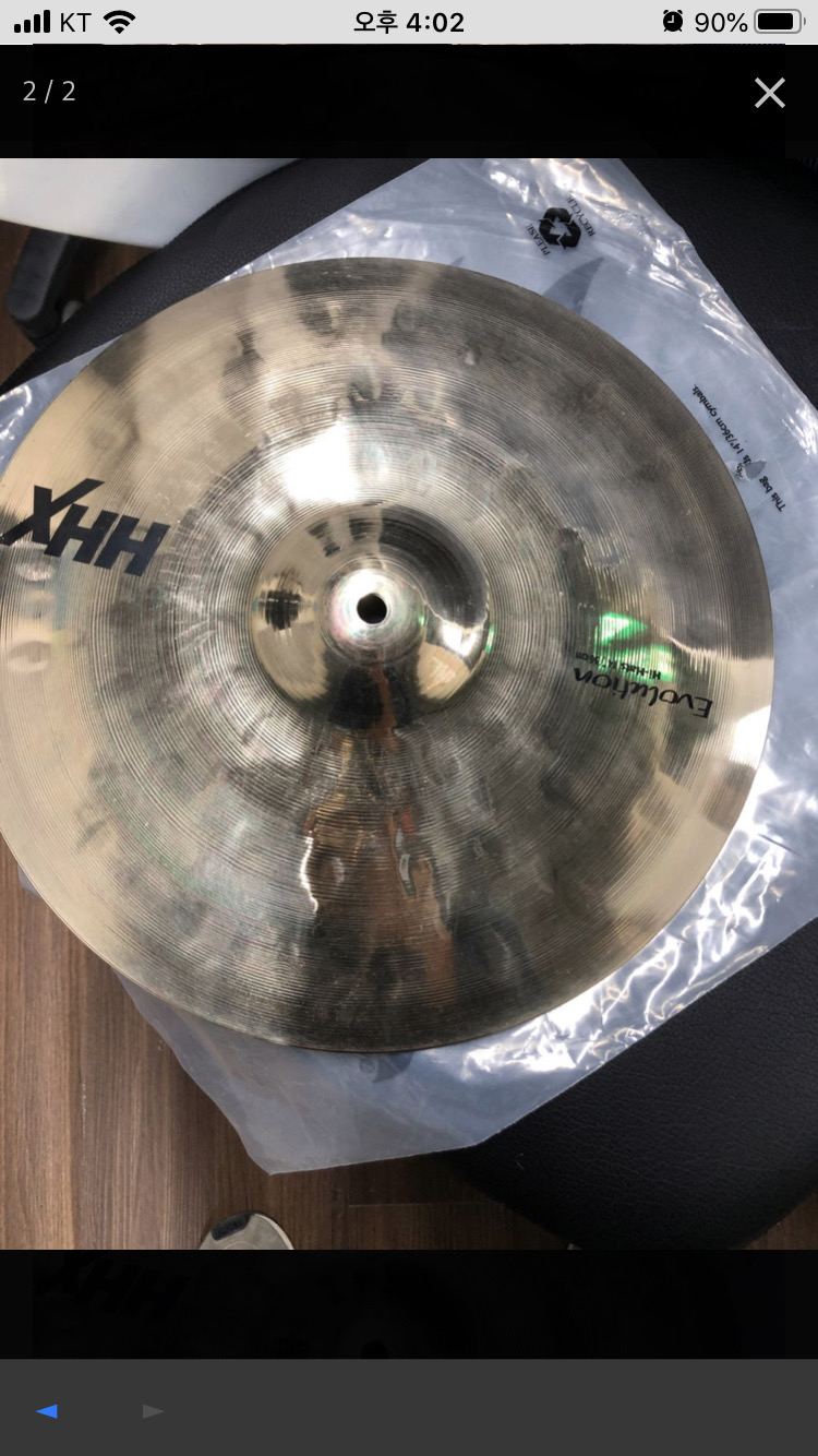 HHX evolution 14인치 하이헷/20인치 라이드심벌