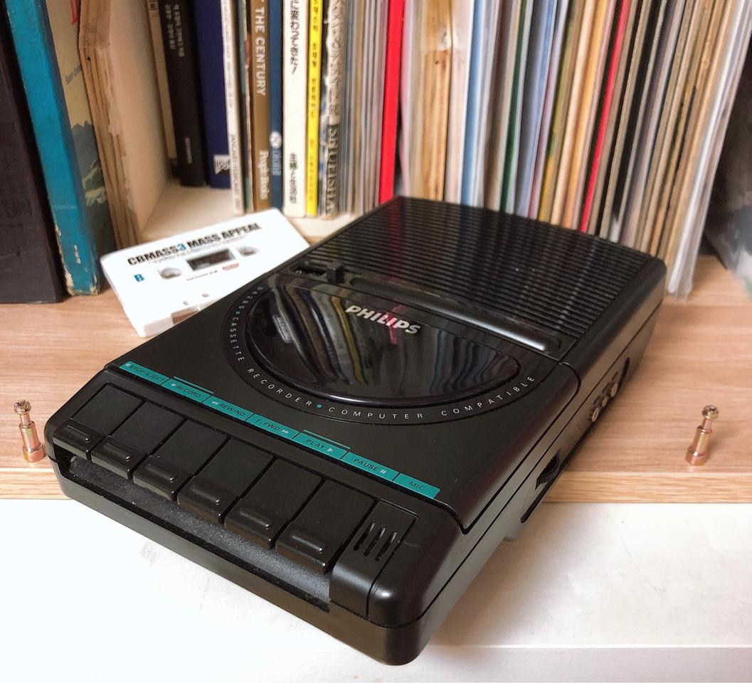 필입스 포타블카세트 레트로 빈티지 워크맨 레코더