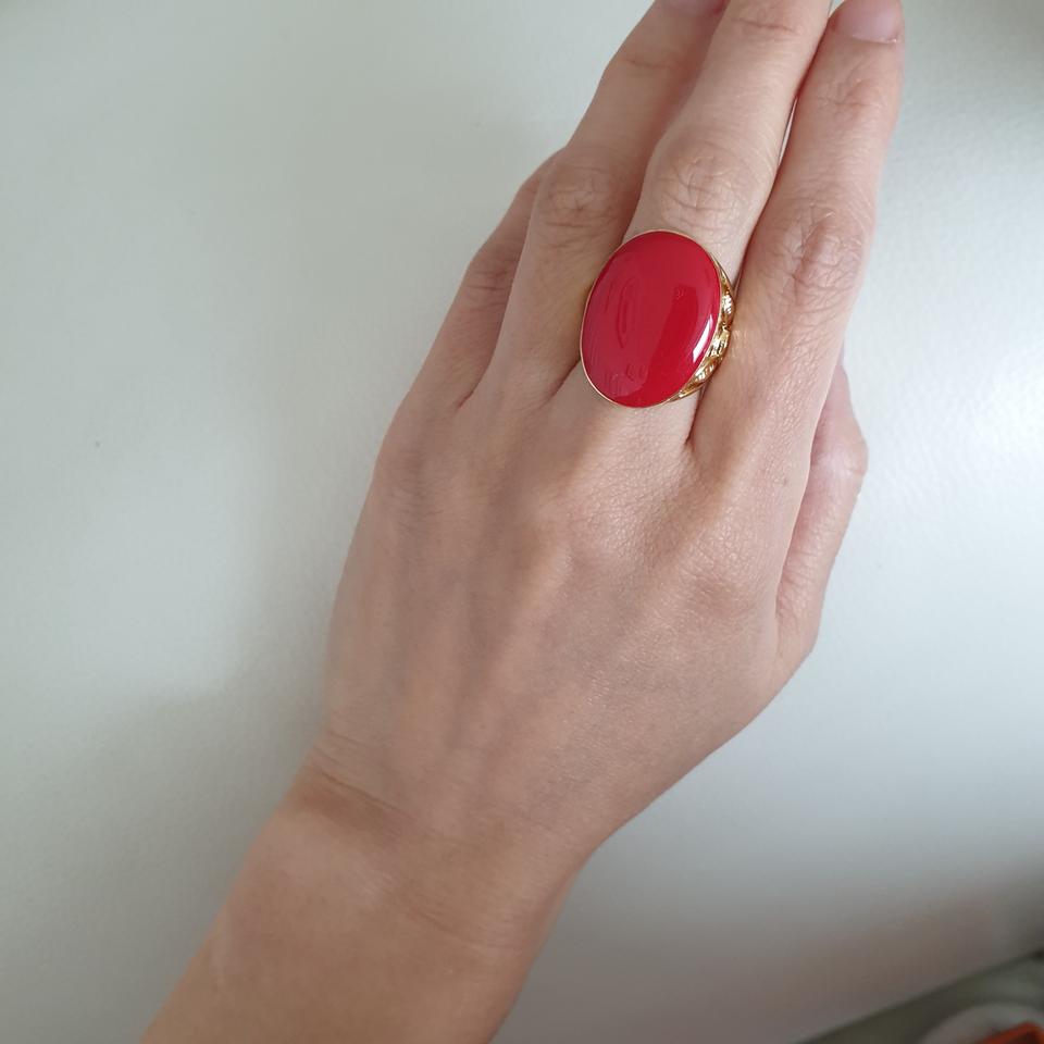 레드 남녀공용 반지