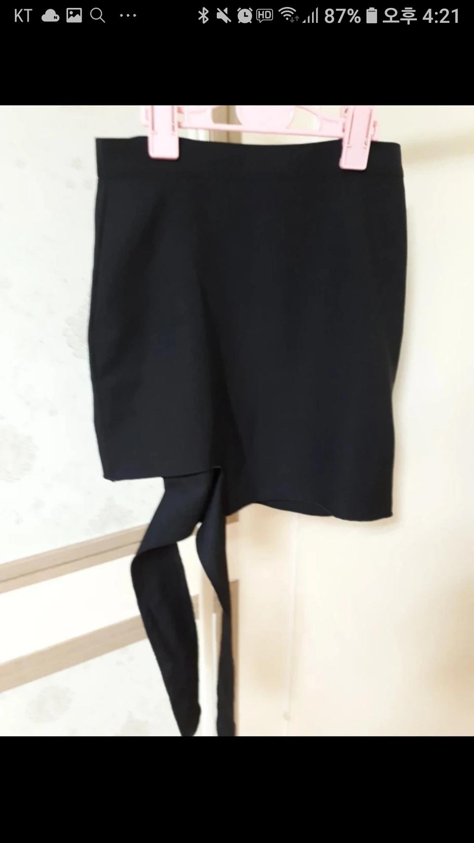 리본 끈 스커트