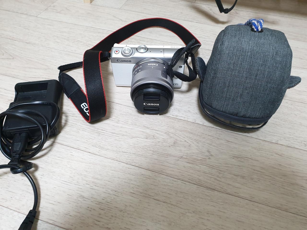 캐논 m100+ 15~45 렌즈셋 급매합니다