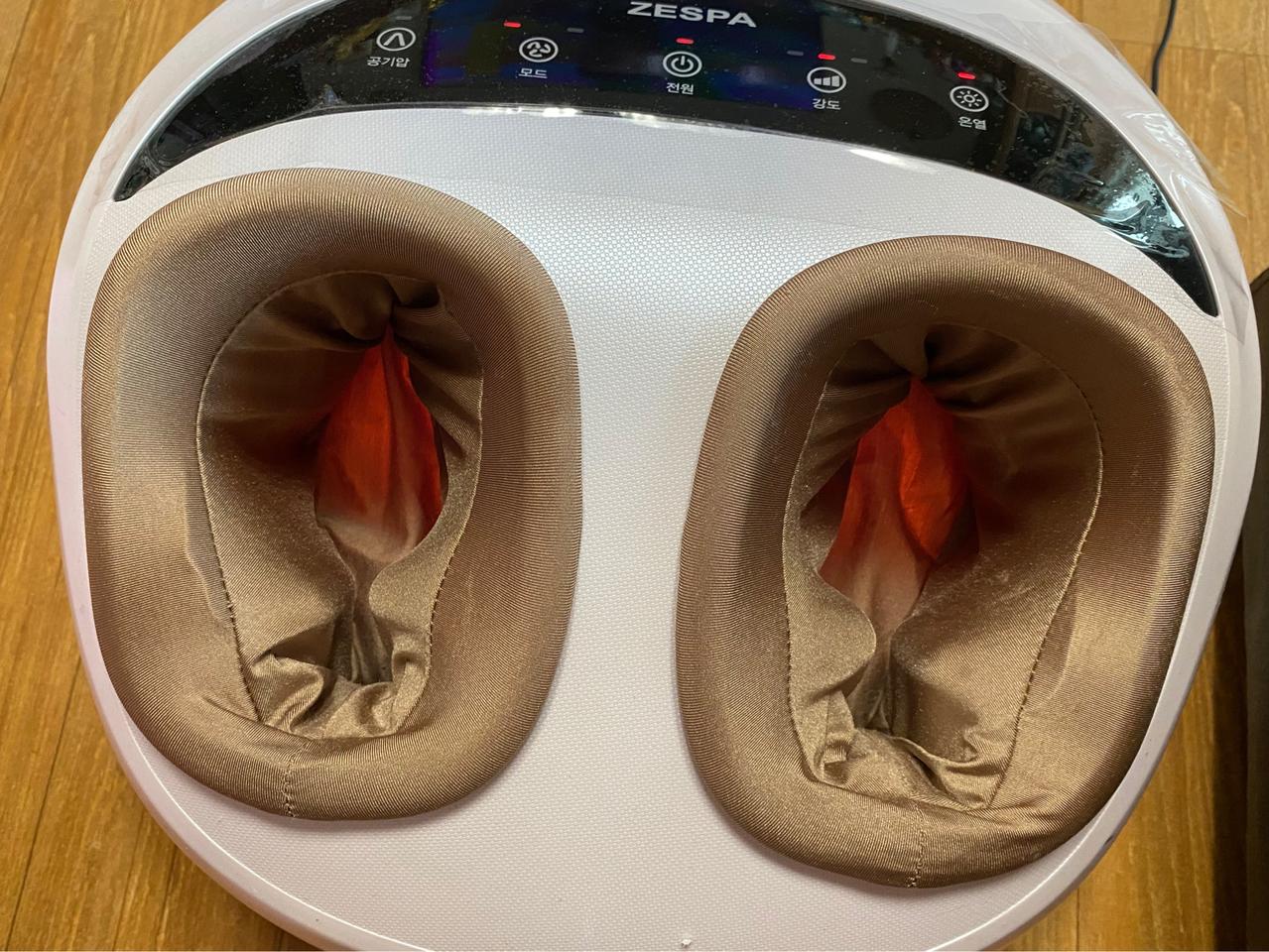 (가격내림)제스파 공기압 온열 발마사지기