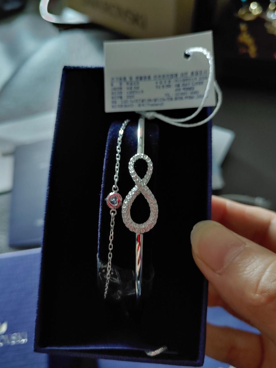 스와로브스키 팔찌(새상품)