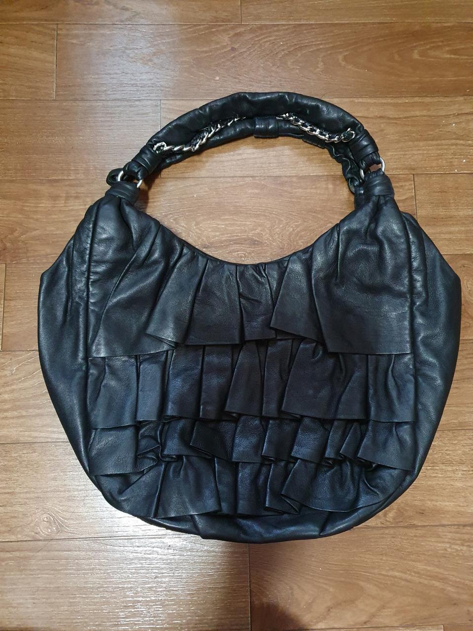 (가죽)  명품 니나리찌 토드백(호보백)